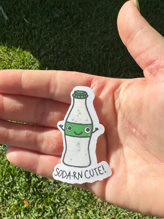 Soda-rn cute sticker