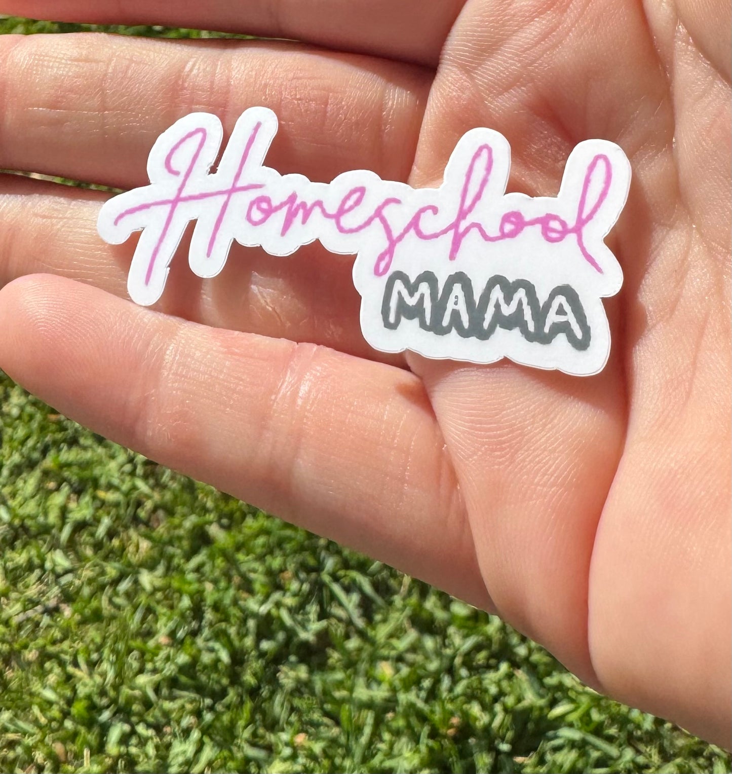 Homeschool mama sticker