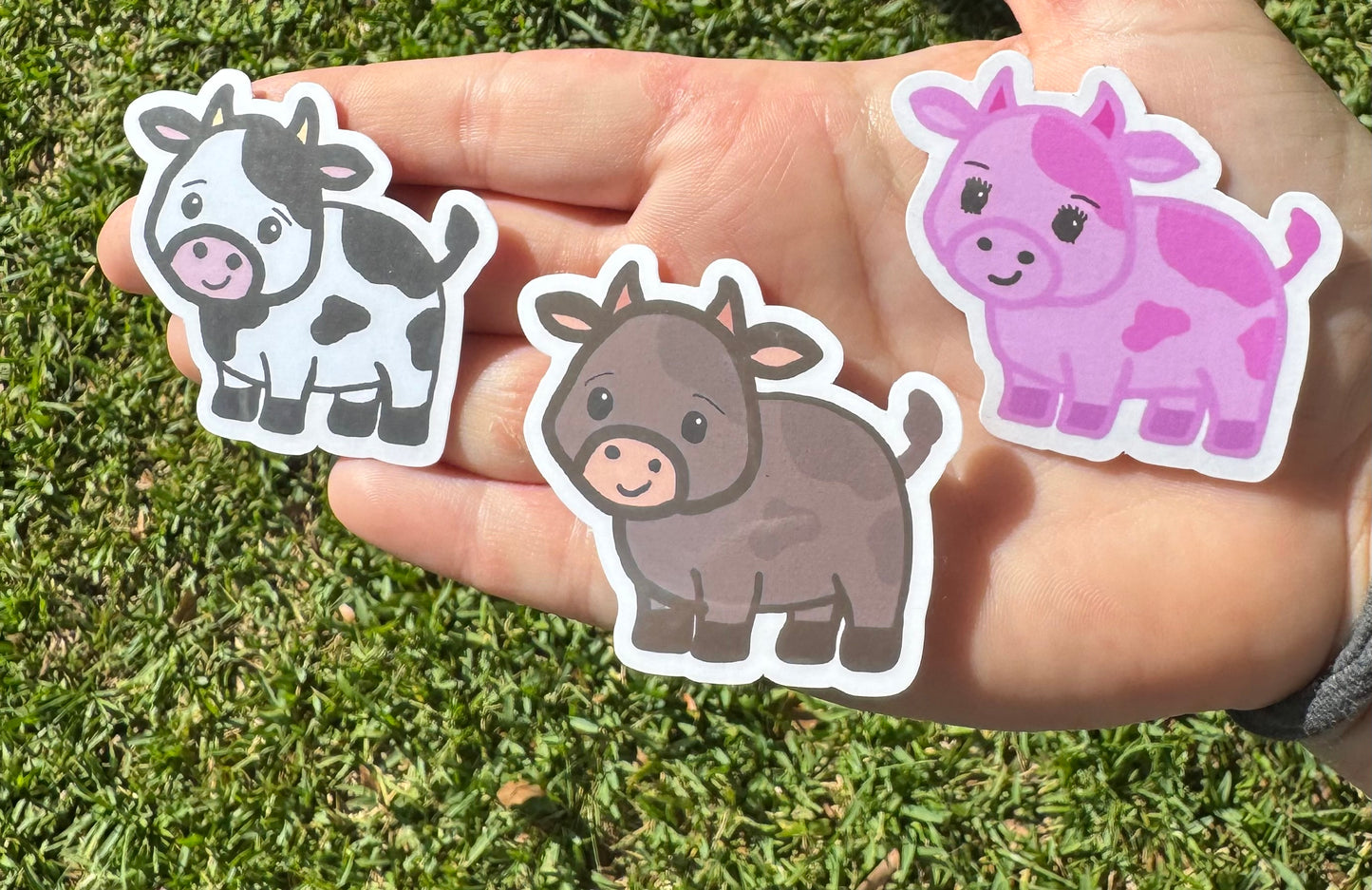 Cow stickers